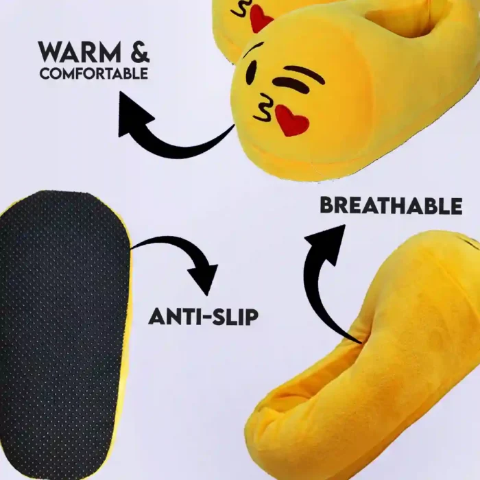 Buy Emoji Slippers Soft and comfortable Slippers at best price in Pakistan ~ Rhizmall.pk