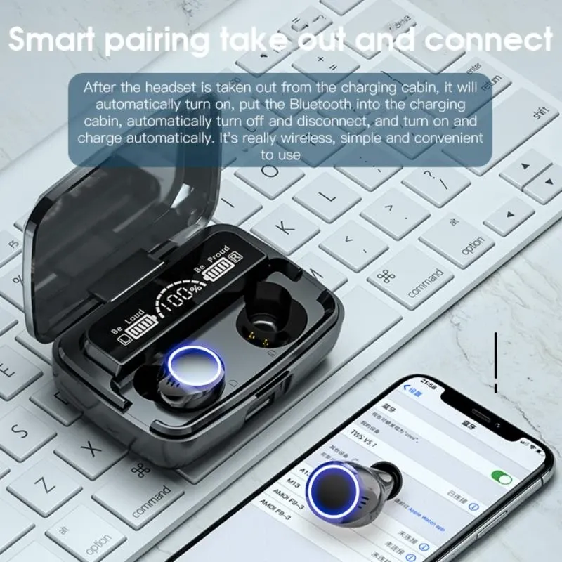 Buy M30 wireless earbuds at best price in Pakistan | Rhizmall.pk