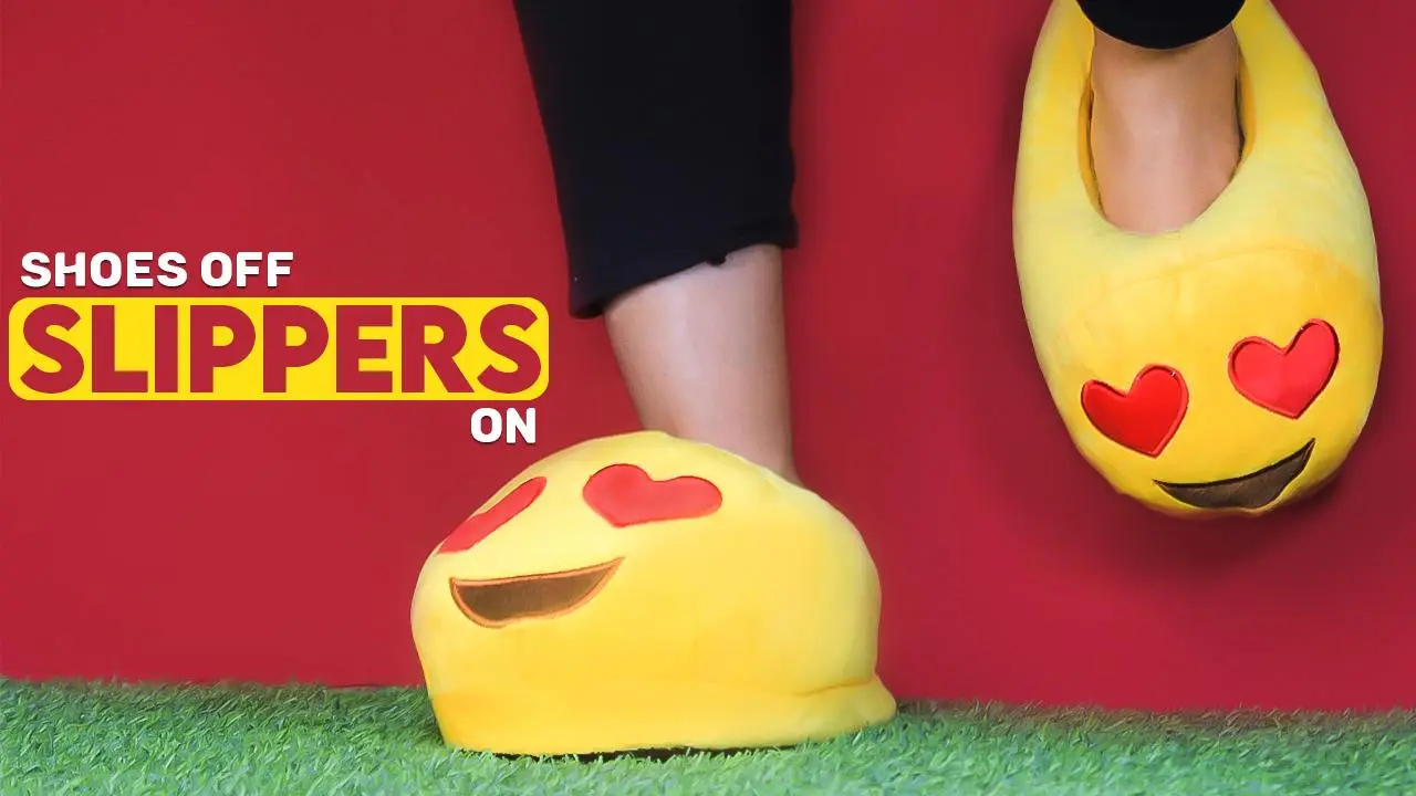 Buy Emoji Slipper Soft and Warm at best price in Pakistan | Rhizmall.pk