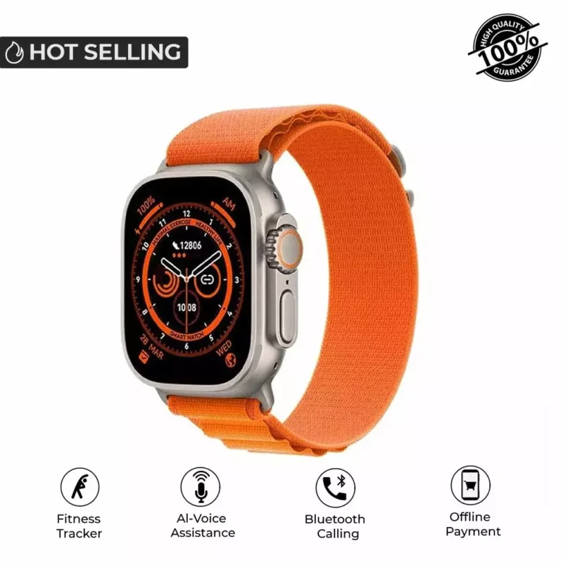 Buy S8 Ultra Max Smart watch at best price in Pakistan | Rhizmall.pk