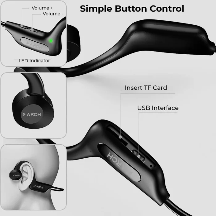 Buy Arch Aura Wireless Earphones at best price in Pakistan | Rhizmall.pk